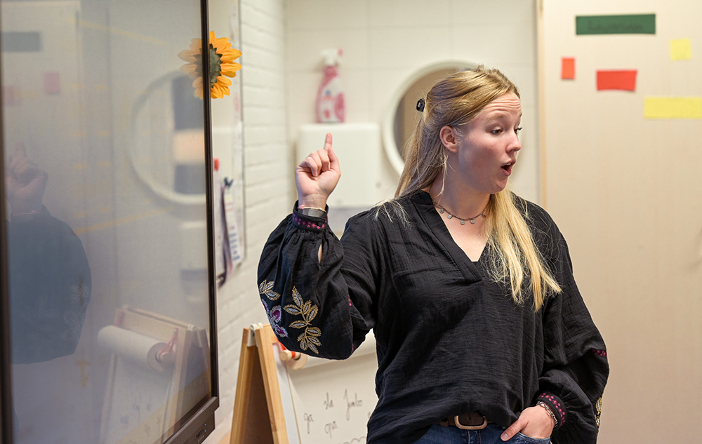 De Pandelaar stamgroepleider Lisa-Marie