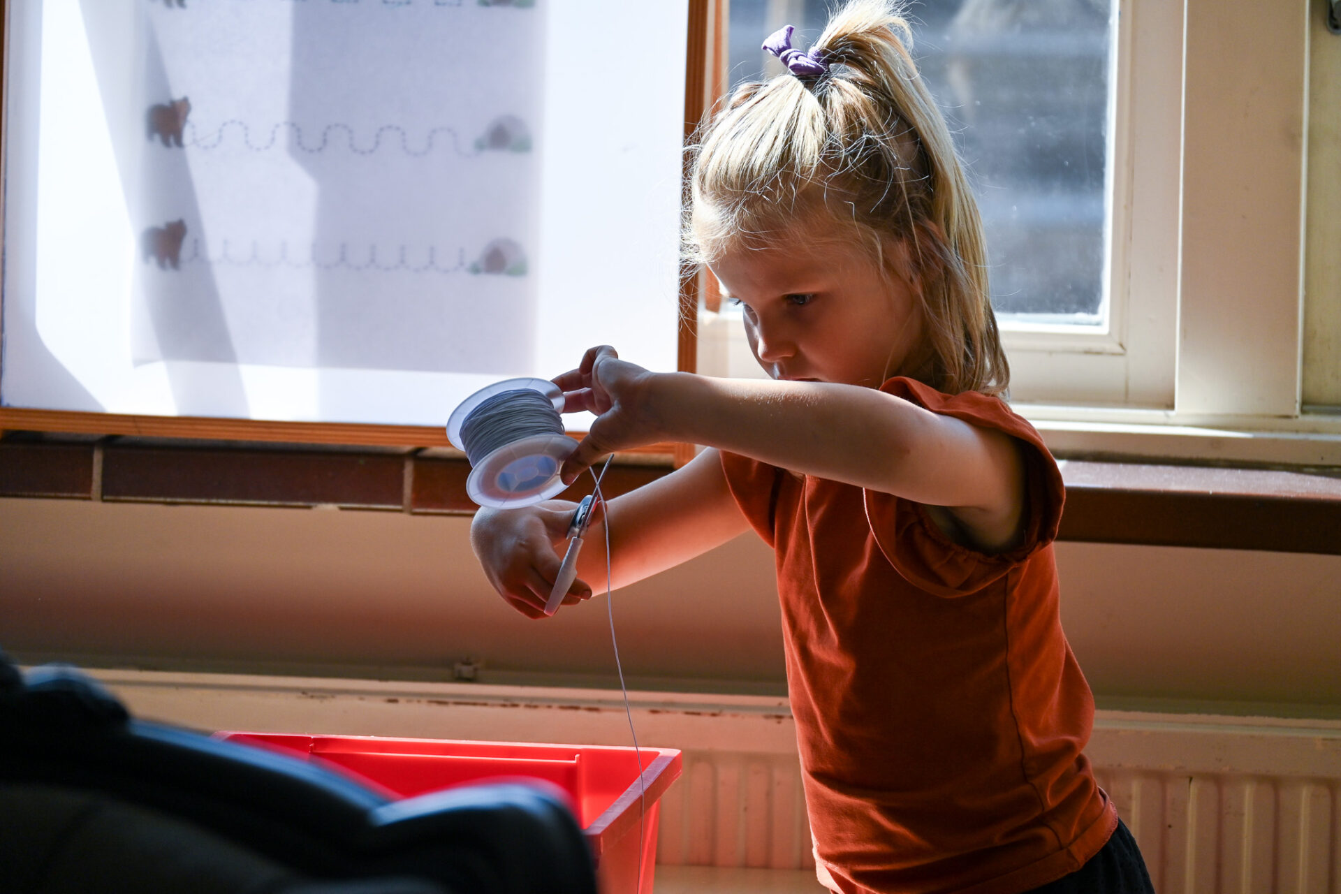 Ouderbetrokkenheid met naaiwerkjes